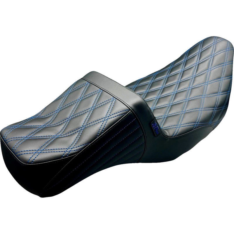 Le Pera Tailwhip 2-Up Daddy Long Legs verlengde zitting voor Harley