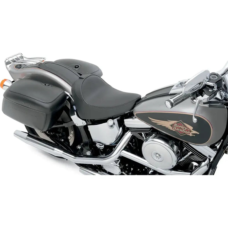 Drag Specialties Rugsteun met opbergvak voor Harley-solo-zadel