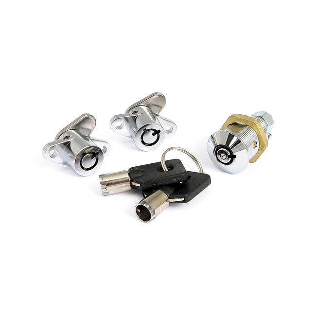 MCS Hard Saddlebag & Tour-Pak Lock Set voor Harley