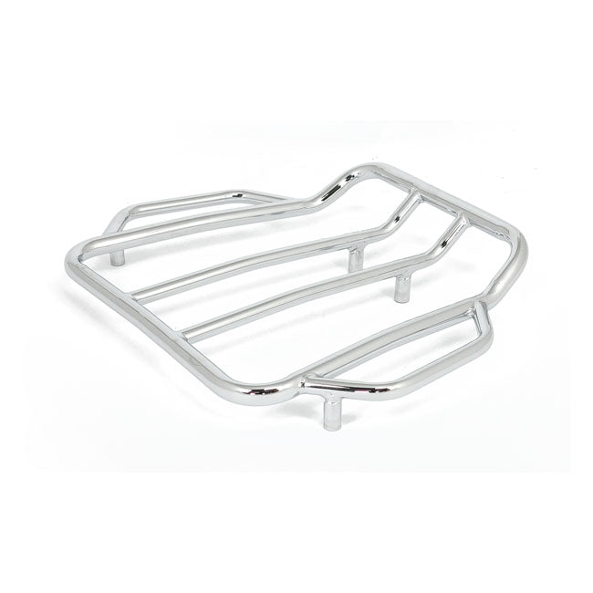 MCS Tour-Pak voorgevormd chromen bagagerek voor Harley
