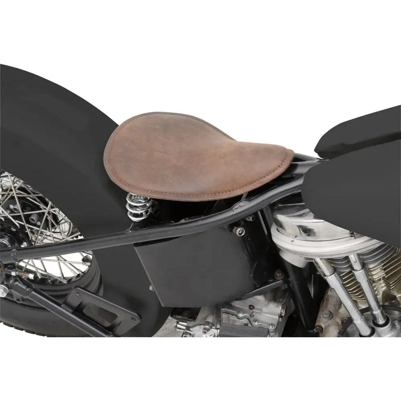 Drag Specialties Kleine, lage solo-motorfietszadel met veren
