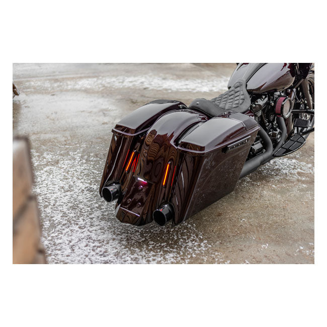 Killer Custom Zadeltasvergrendelingsafdekkingen voor Harley