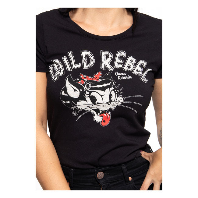Koningin Kerosin Wild Rebel T-shirt
