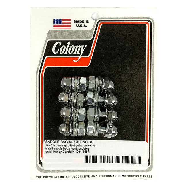 Colony Half Moon zadeltasbevestigingsboutenset voor Harley
