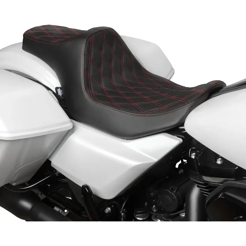 Drag Specialties Predator III-zadel voor Harley