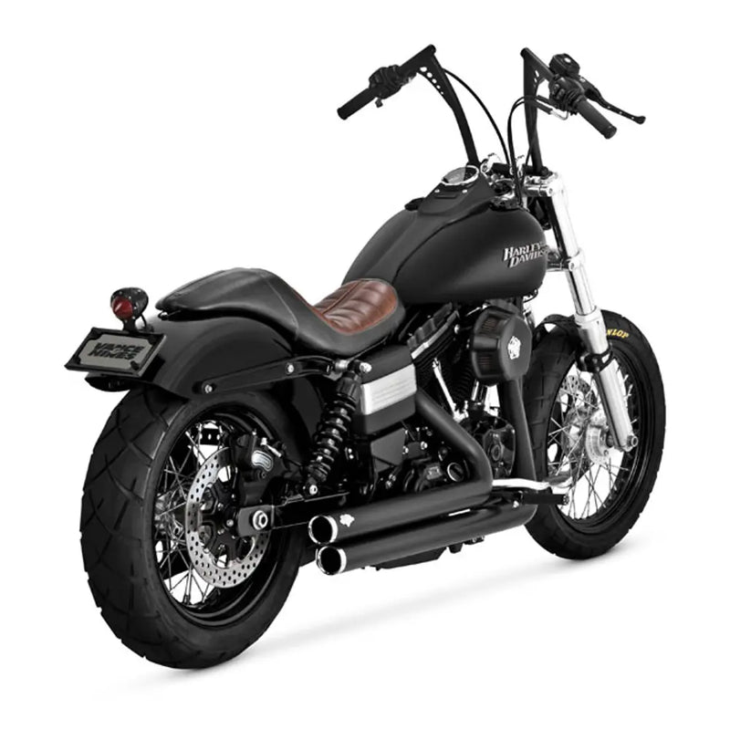 Vance & Hines Bigshots getande uitlaat voor Harley