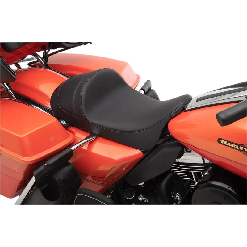 Drag Specialties EZ-ON laag profiel solo-zadel voor Harley