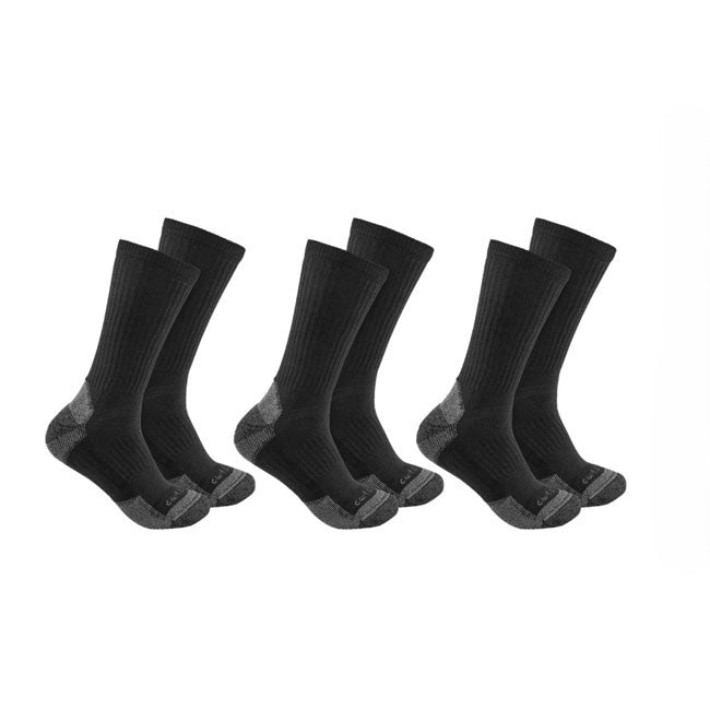 Carhartt Katoenmix Crew Sokken 3-pack
