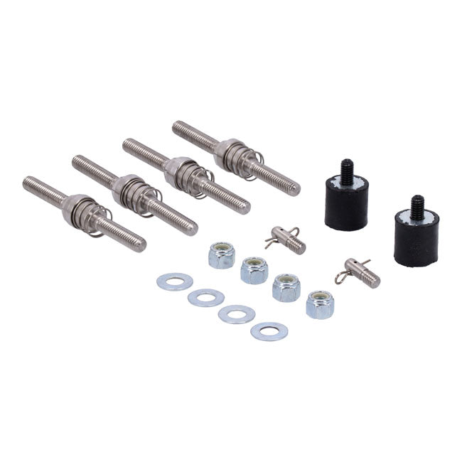 Cycle Visions Bareback Quick Release zadeltas systeem voor Harley