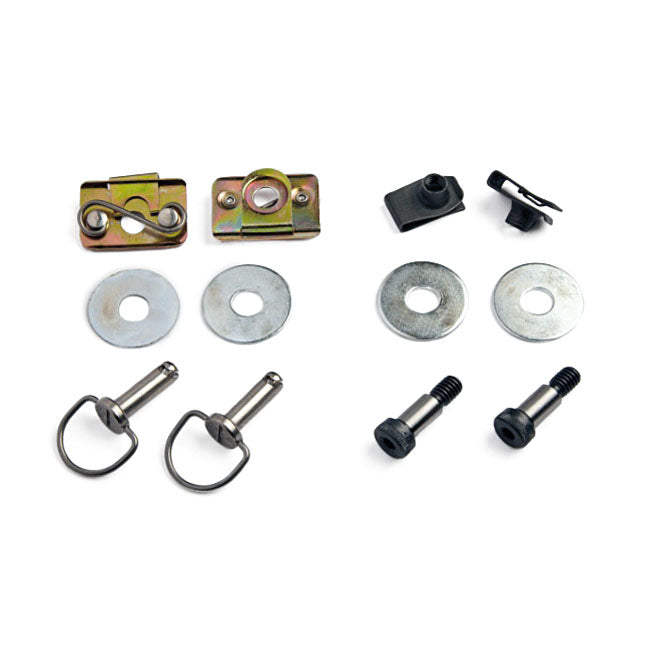 Cycle Visions Secure Fit zadeltas complete installatieset voor Harley