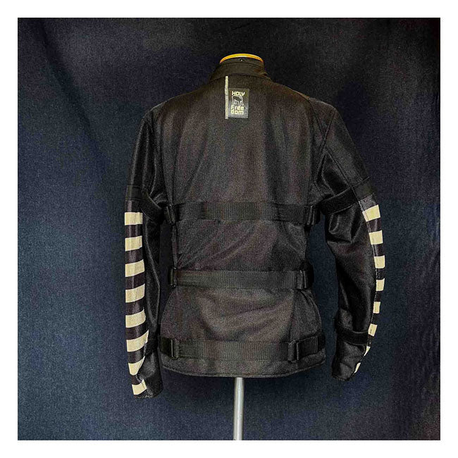 Holy Freedom Superlicht motorjack van mesh