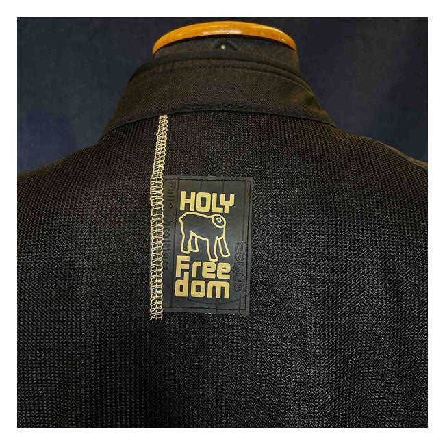 Holy Freedom Superlicht motorjack van mesh
