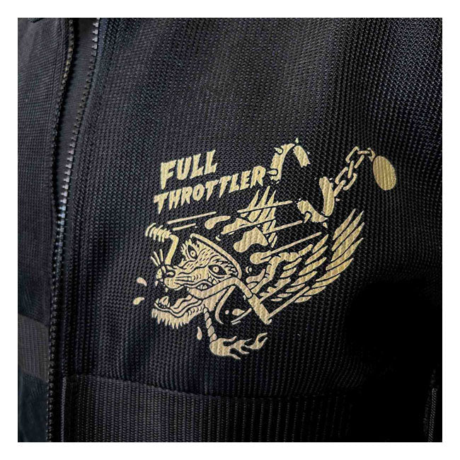 Holy Freedom Superlicht motorjack van mesh