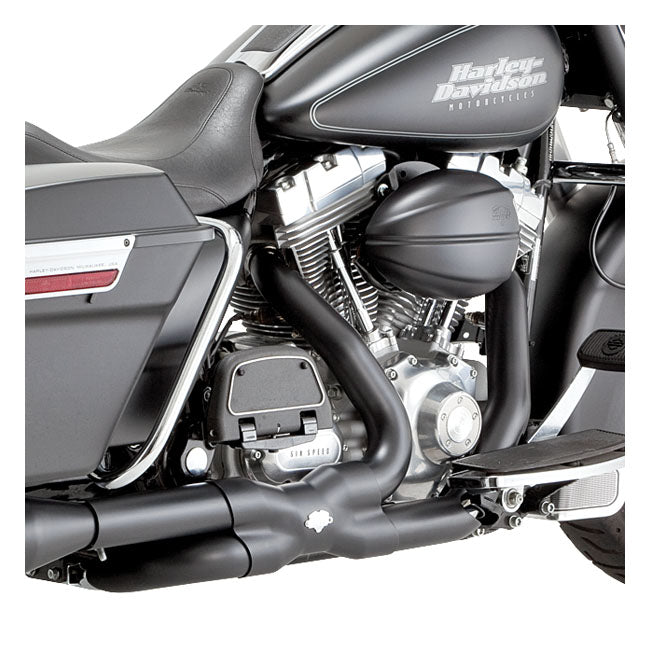 Vance & Hines Power Duals Crossover-headpipes voor Harley