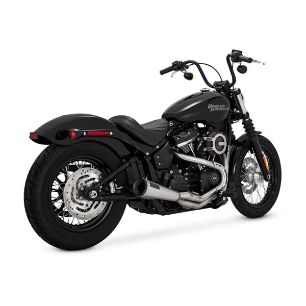 Vance & Hines 2-into-1 roestvrije upsweep uitlaat voor Harley