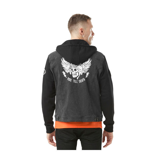 Von Dutch Zwart denim jack