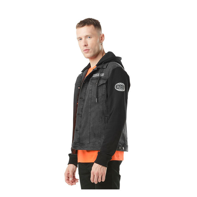 Von Dutch Zwart denim jack