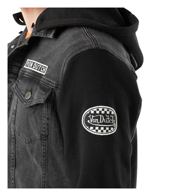 Von Dutch Zwart denim jack