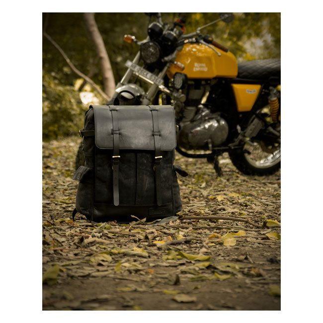Trip Machine Vintage Rambler motorfiets zadeltas / rugzak