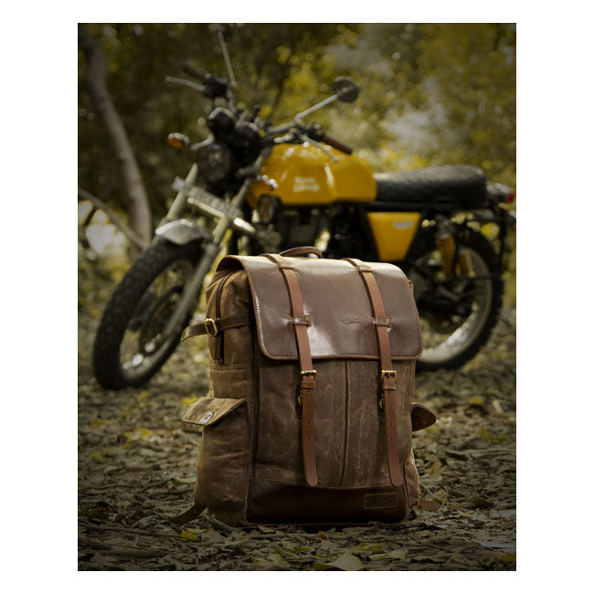 Trip Machine Vintage Rambler motorfiets zadeltas / rugzak