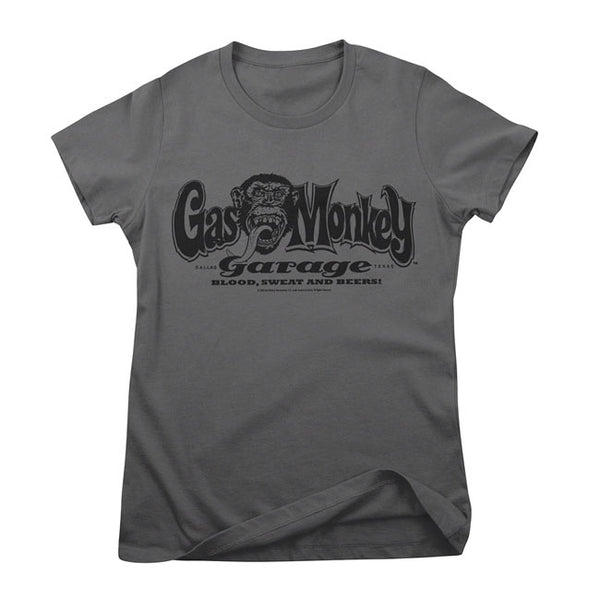 Gas Monkey Garage Logo T-Shirt Dames
