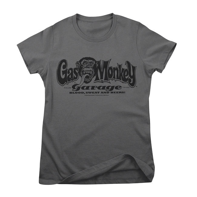 Gas Monkey Garage Logo T-Shirt Dames