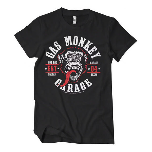 Gas Monkey Garage rond zegel T-shirt