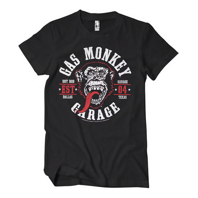 Gas Monkey Garage rond zegel T-shirt
