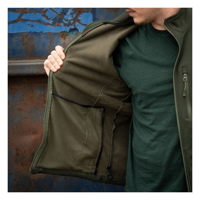 Army Surplus Softshell Jas Buiten