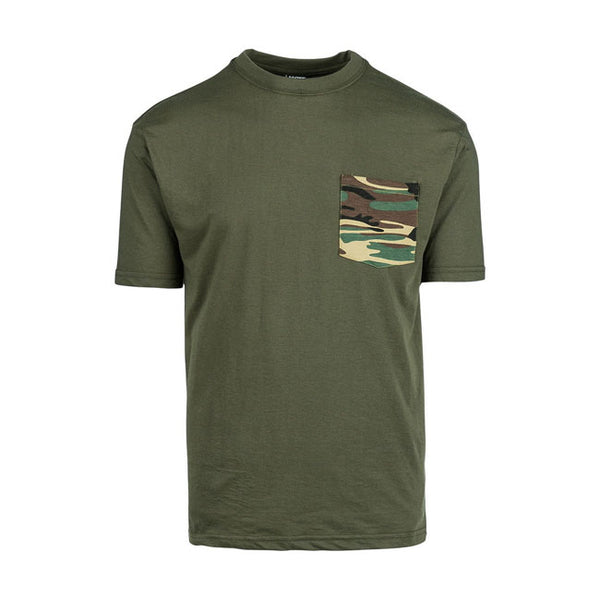 Army Surplus Camo T-Shirt Groen