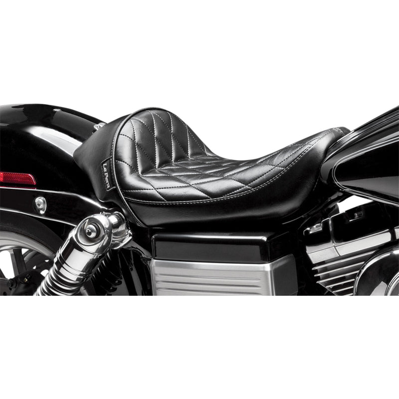 Le Pera Stubs Cafe Solo-zadel voor Harley