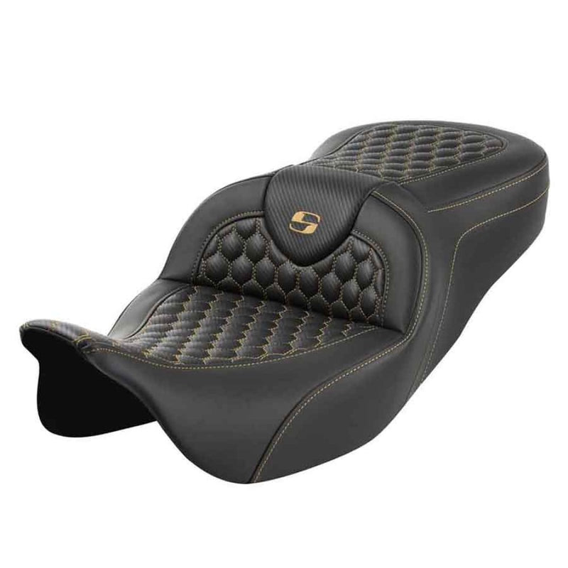Saddlemen Roadsofa Honingraatzadel voor Harley