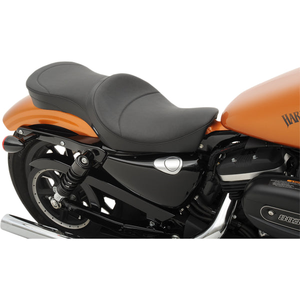 Drag Specialties Double Bucket 2-Up-zadel voor Harley