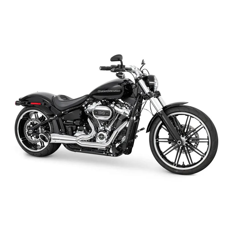 Freedom Performance Shorty Turn Out 2-into-1 Uitlaat voor Harley