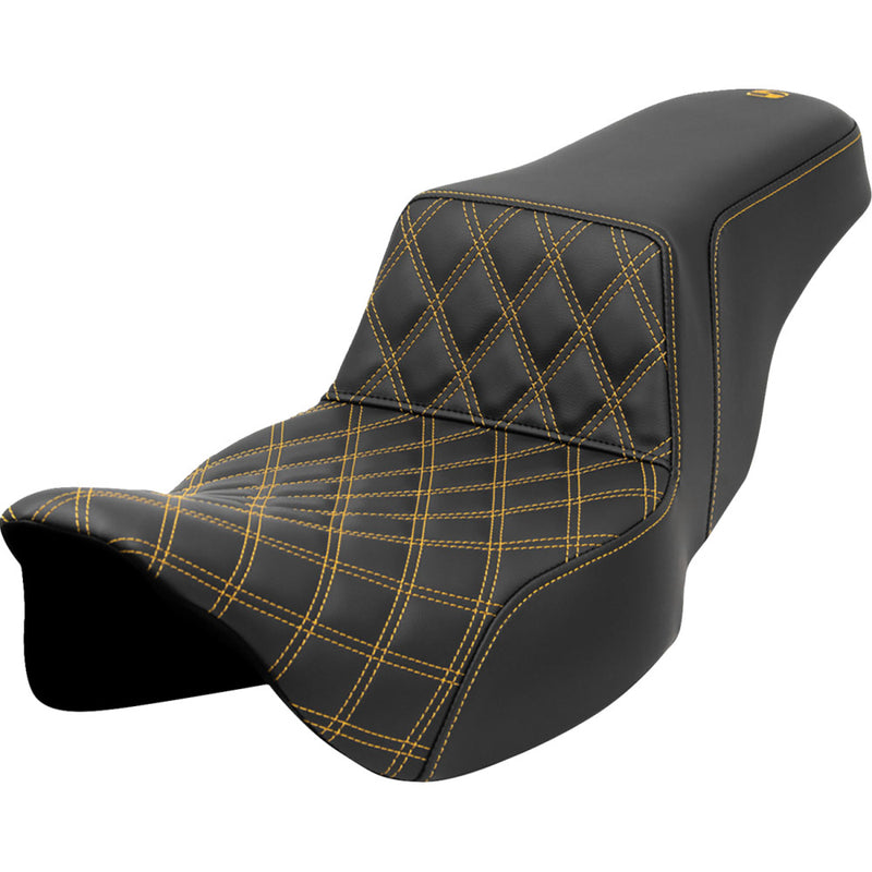 Saddlemen Step-Up Extended Reach Front Lattice Stitch voor Harley