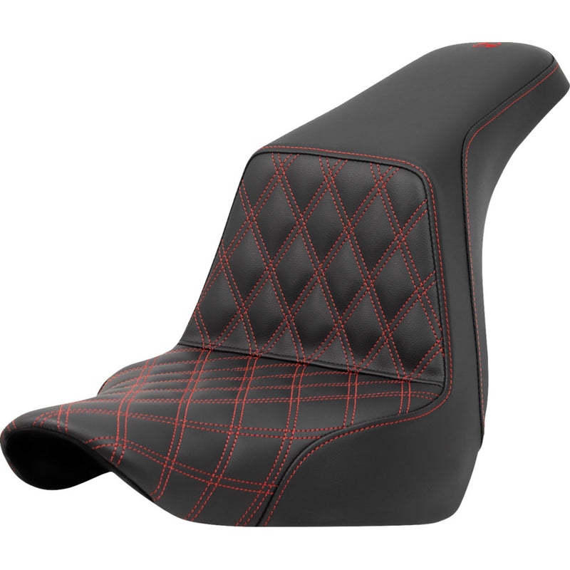 Saddlemen Step-Up Front Lattice Stitch voor Harley