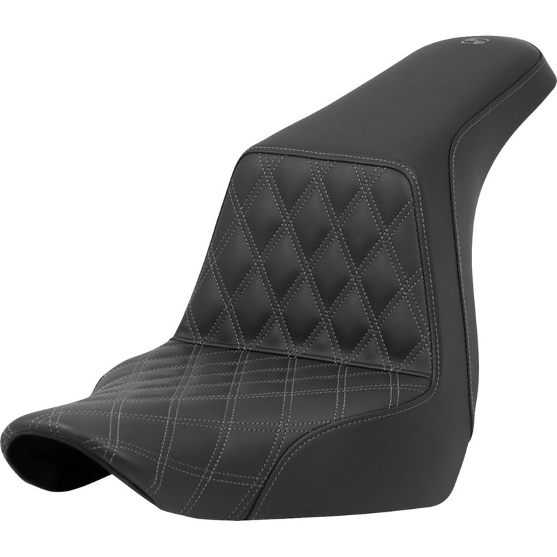 Saddlemen Step-Up Front Lattice Stitch voor Harley
