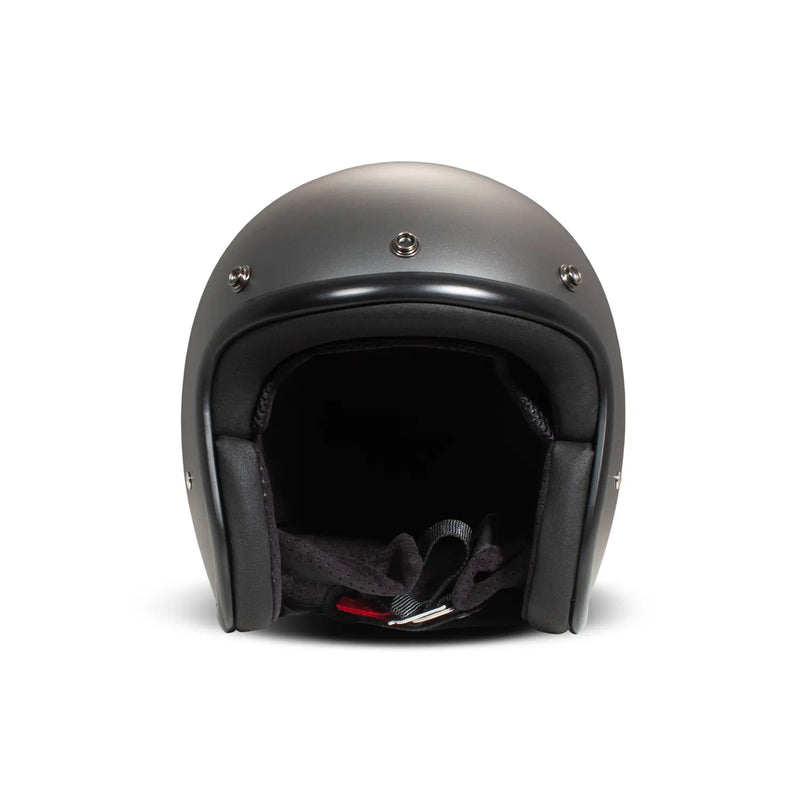 DMD Retro grafische open motorhelm
