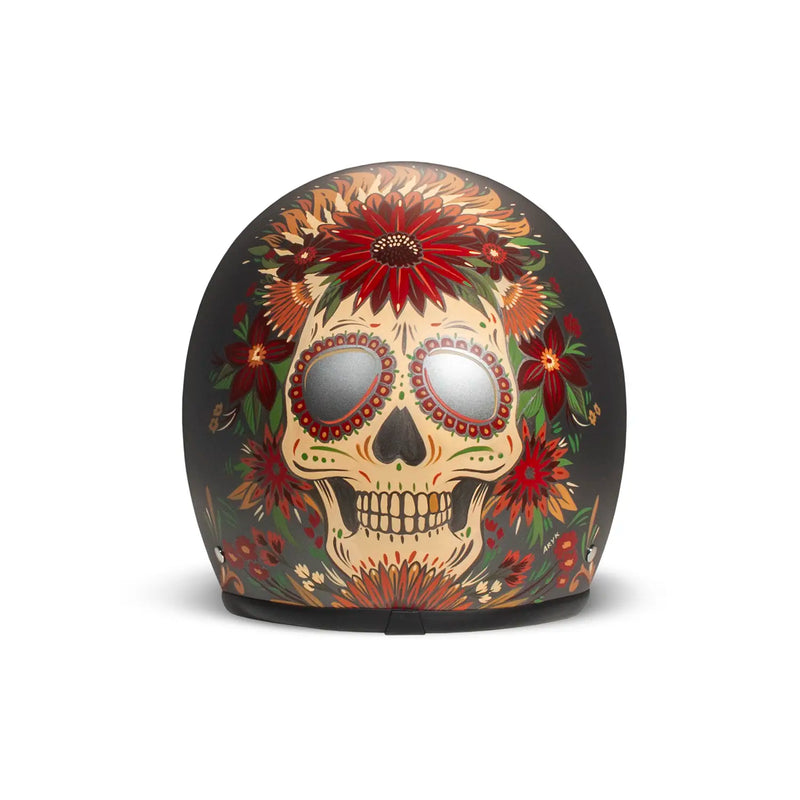 DMD Retro grafische open motorhelm
