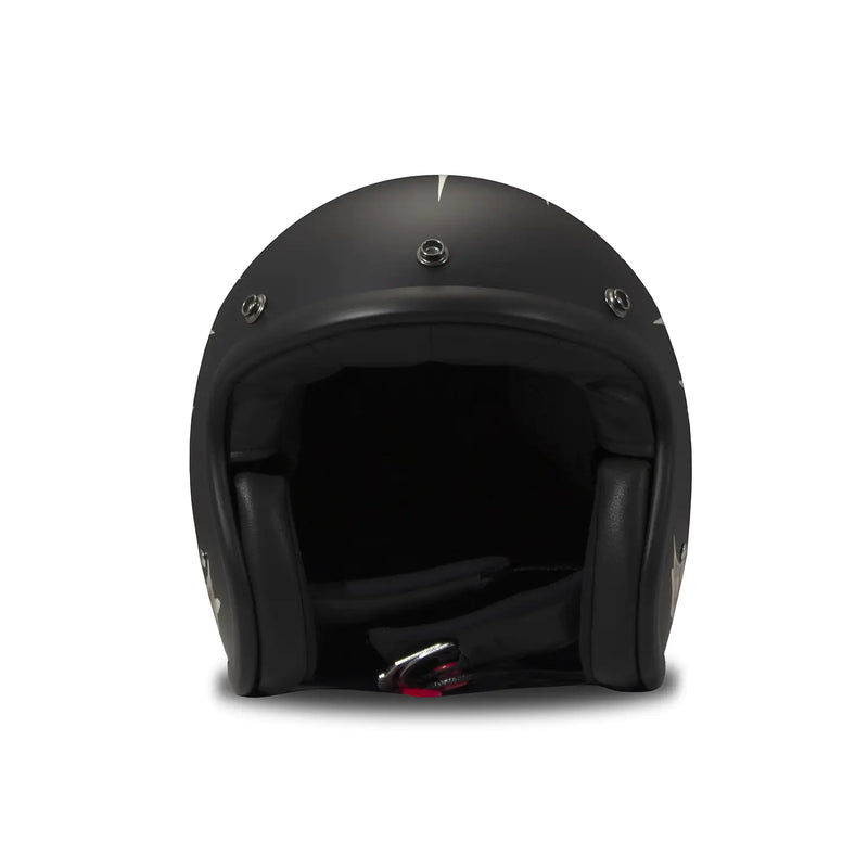 DMD Retro grafische open motorhelm