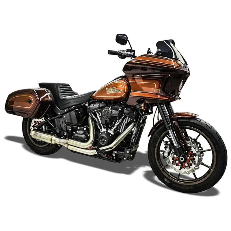 Bassani Road Rage Super Bike 2-into-1 Uitlaatsysteem voor Harley