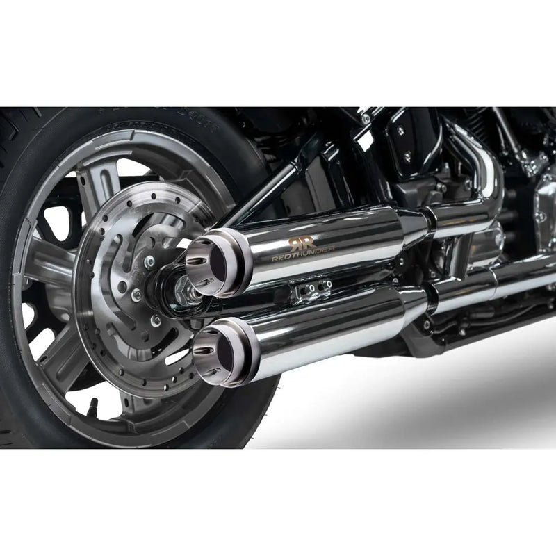 RedThunder EC-goedgekeurde Slip-On Mufflers voor Harley