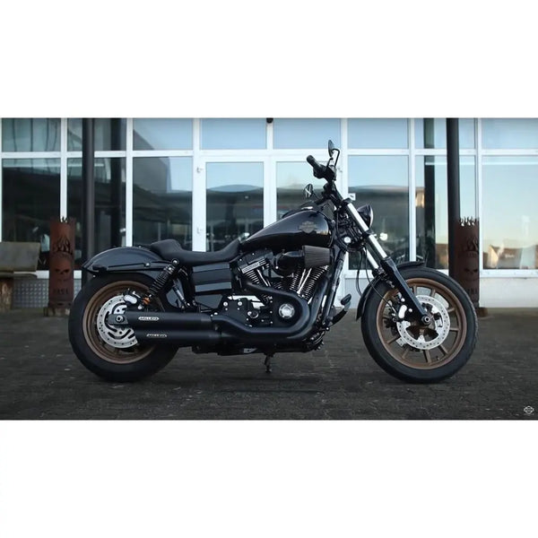 Miller Dakota Euro 3 Slip-On Geluiddempers voor Harley