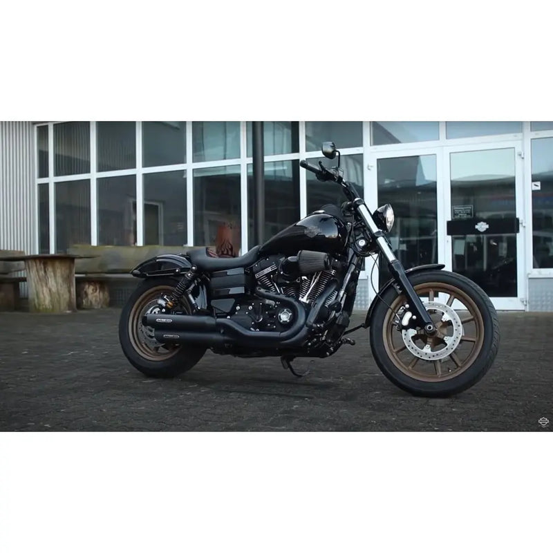 Miller Dakota Euro 3 Slip-On Geluiddempers voor Harley