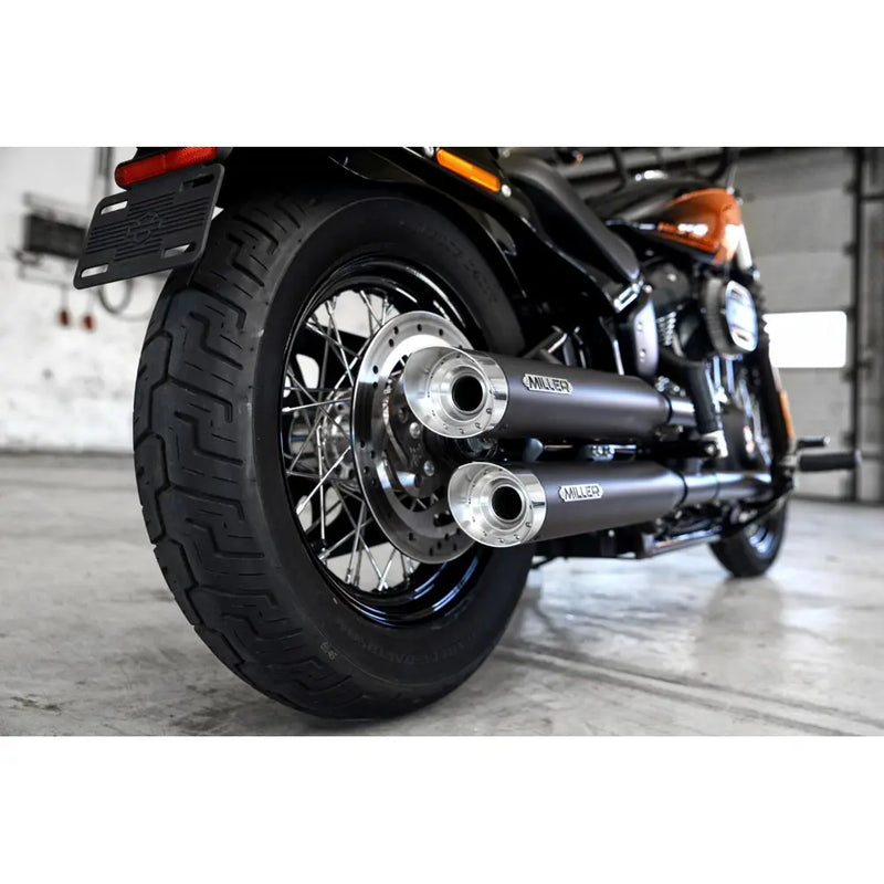 Miller Destiny Euro 5 Slip-On Geluiddempers voor Harley