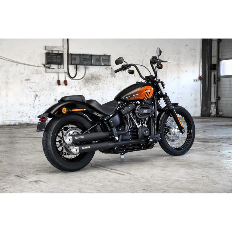 Miller Onafhankelijkheid Euro 4 Slip-On Dempers voor Harley