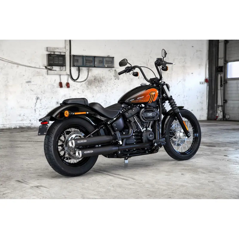 Miller Onafhankelijkheid Euro 4 Slip-On Dempers voor Harley