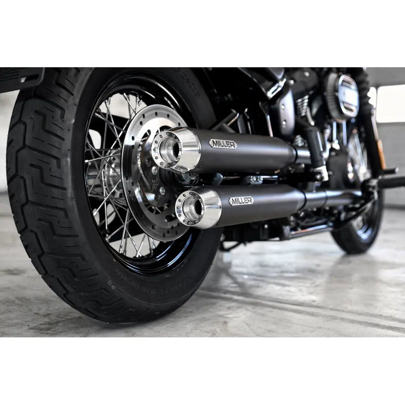 Miller Destiny Euro 5 Slip-On Geluiddempers voor Harley