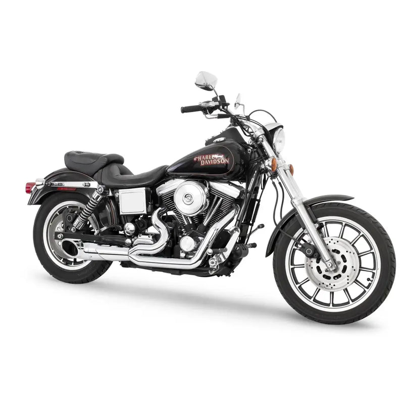 Freedom Performance Shorty Turn Out 2-into-1 Uitlaat voor Harley