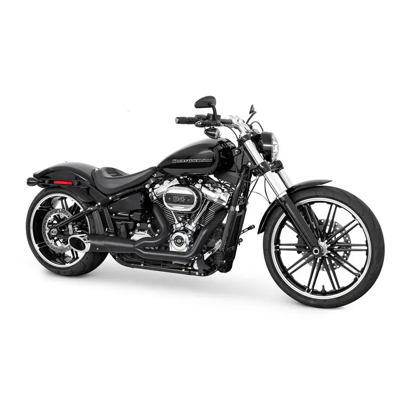 Freedom Performance Shorty Turn Out 2-into-1 Uitlaat voor Harley